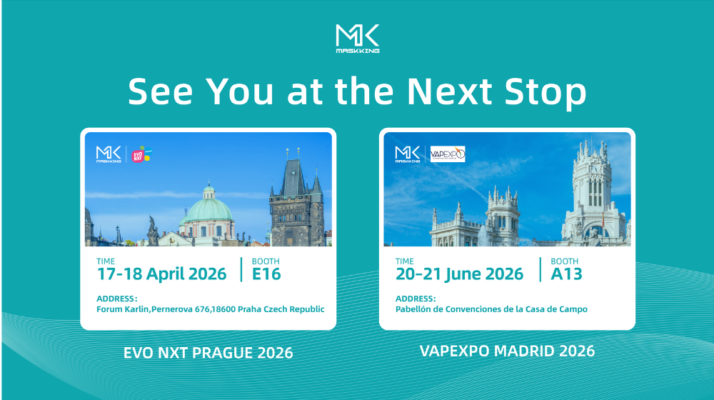 Driving TPD-Compliant Innovation Across Europe: Maskking at Prague & Madrid 2026
